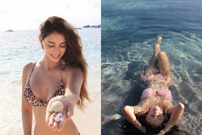 Mouni Roy-Disha Patani Bikini Pics