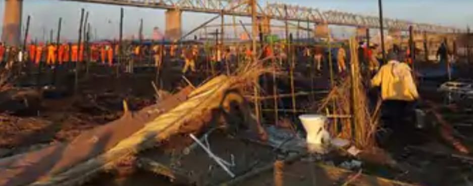 Maha Kumbh Mela2025: Pictures of fire in Maha Kumbh Mela